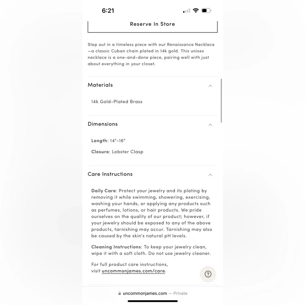 Uncommon James Gold 14K Gold Plated Brass Jewelry - Picture 6 of 15